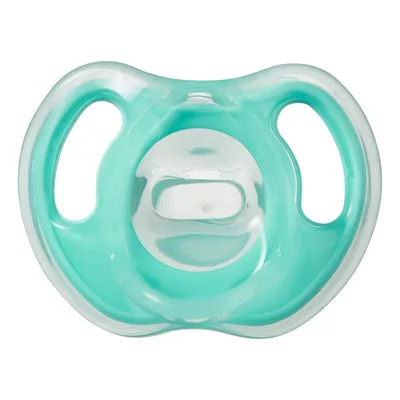 0-6M Silicone Soother 2-PK Tommee Tippee 433452