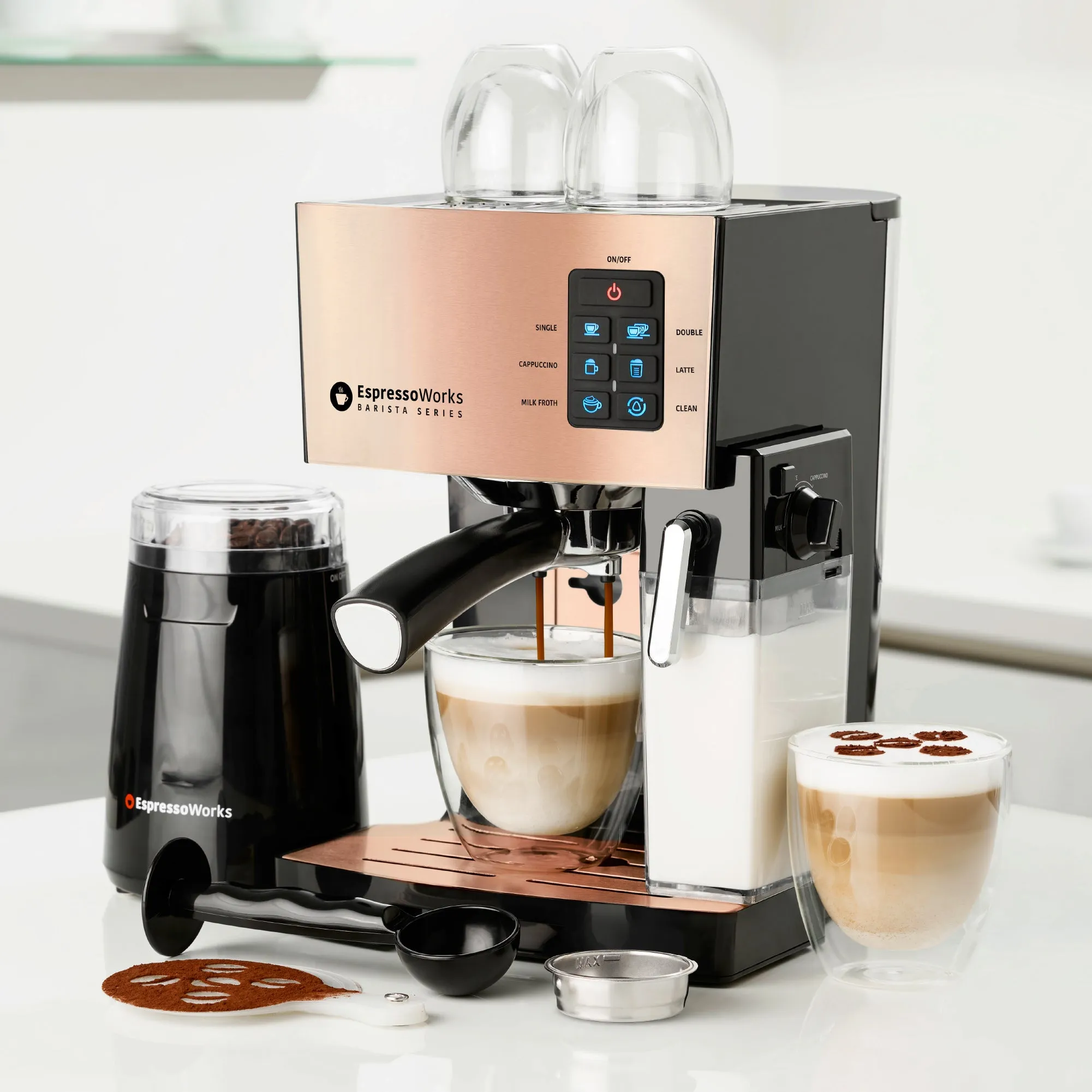 10-Piece Espresso Machine