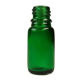 10ml Clear Green Bottle - Per case: 1 Piece