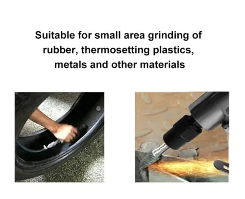 1/4'' Angle Air Die Grinder kit with 22pcs 2'' Roll Lock Sanding Discs & 2 Wrenches, 90 Degree Angle Pneumatic Die Grinder, 20,000 RPM Speed (BS9024)