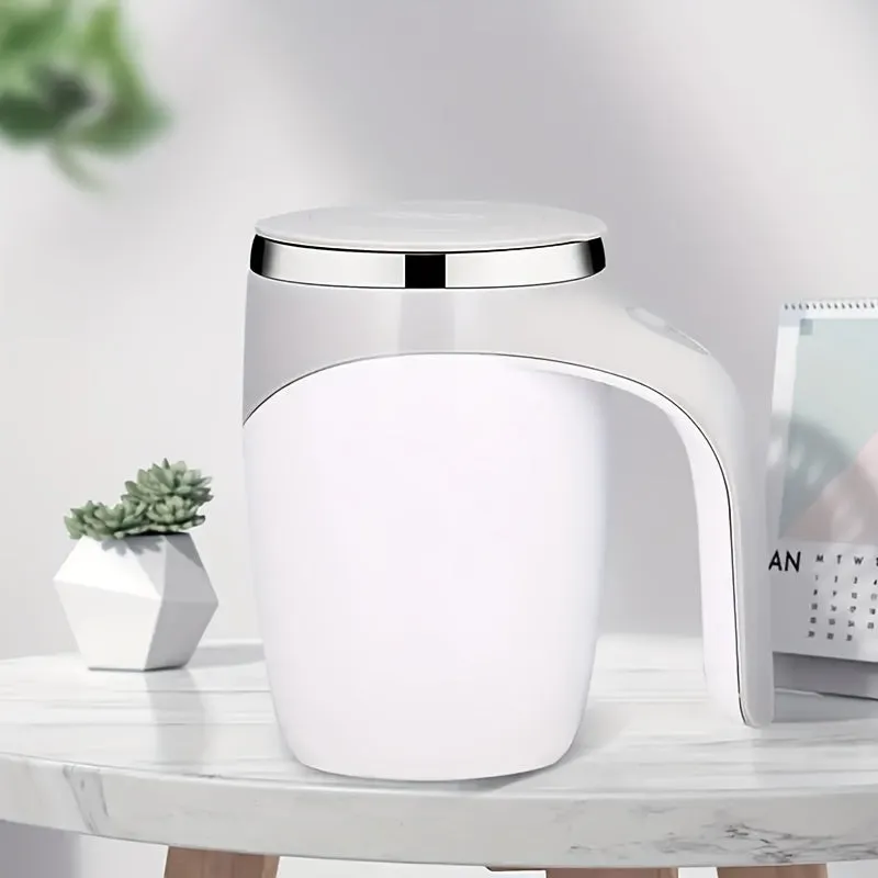 1pc Electric SelfStirring Coffee Cup for Home and Travel