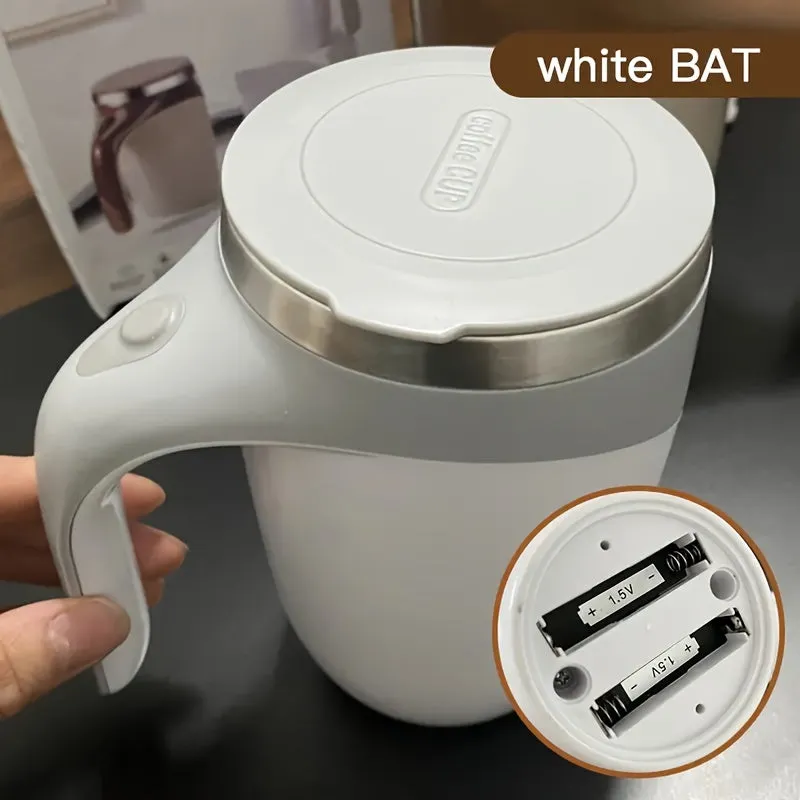 1pc Electric SelfStirring Coffee Cup for Home and Travel