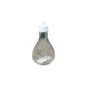 200ml Oil & Vinegar Glass Bottle Cone Shape with Lid