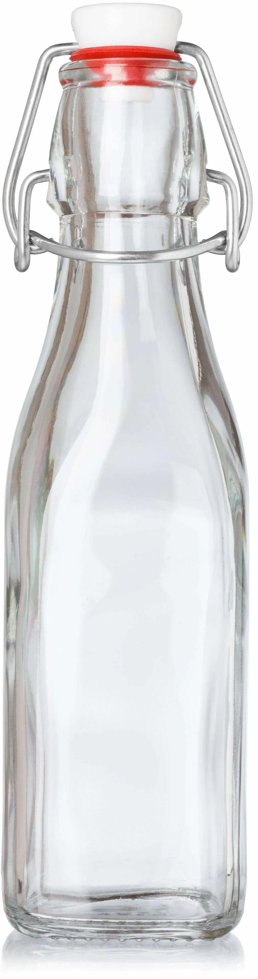 8.5 oz Swing Top Glass Bottle with Stainless Steel Wire Air Tight Leakproof Seal for Vanilla Extract