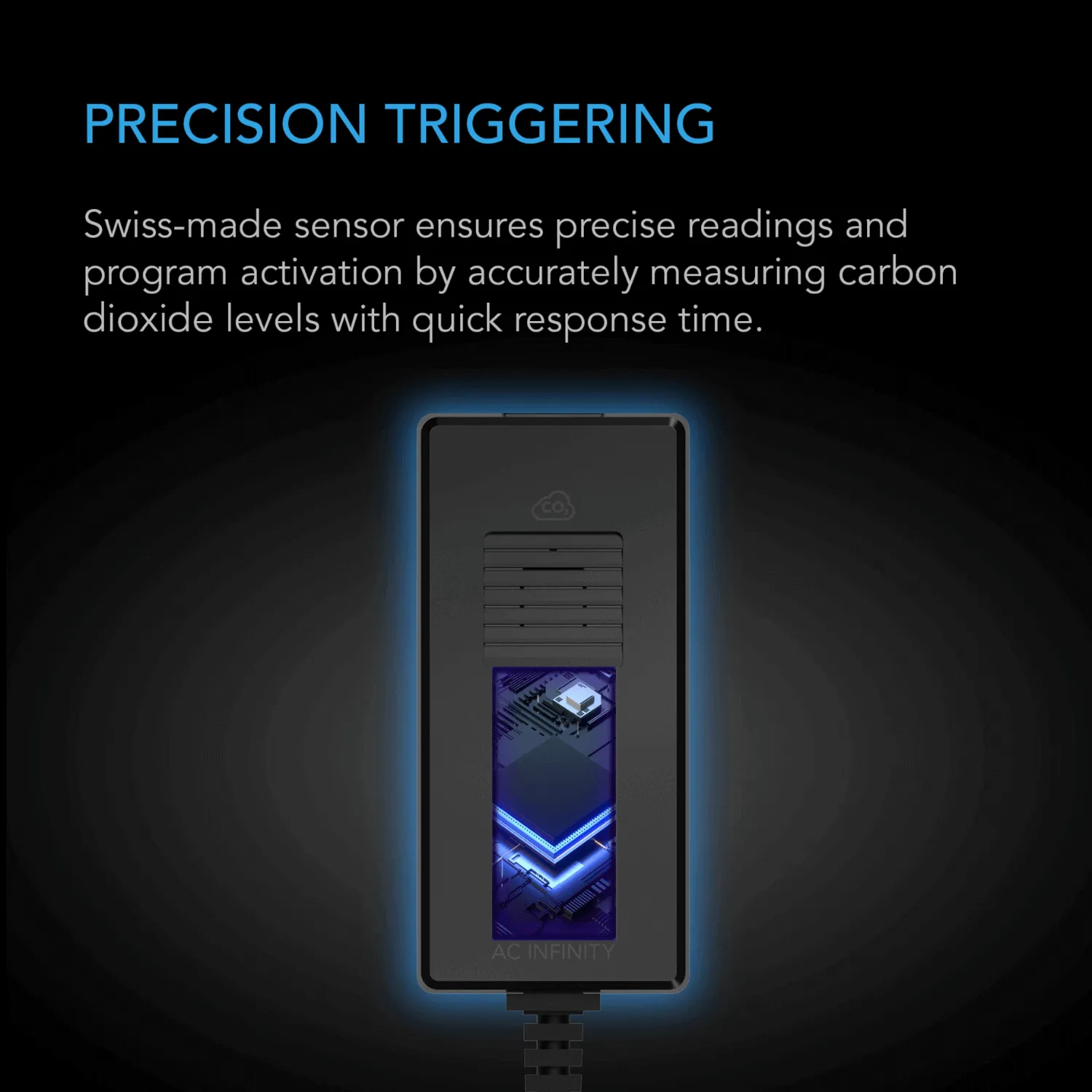 AC Infinity CO2 Controller, Smart Outlet Carbon Dioxide Monitor for CO2 Regulators and Inline Fans