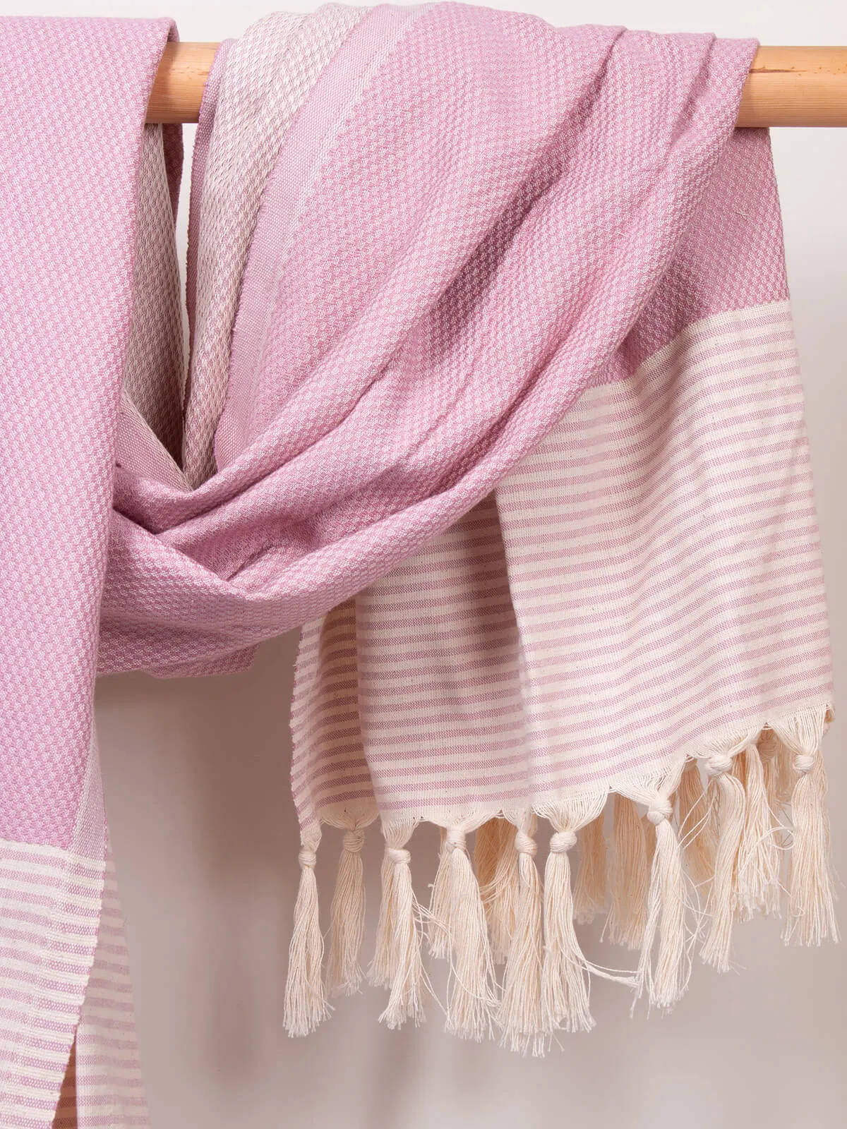 Amalfi Hammam Towel, Vintage Pink