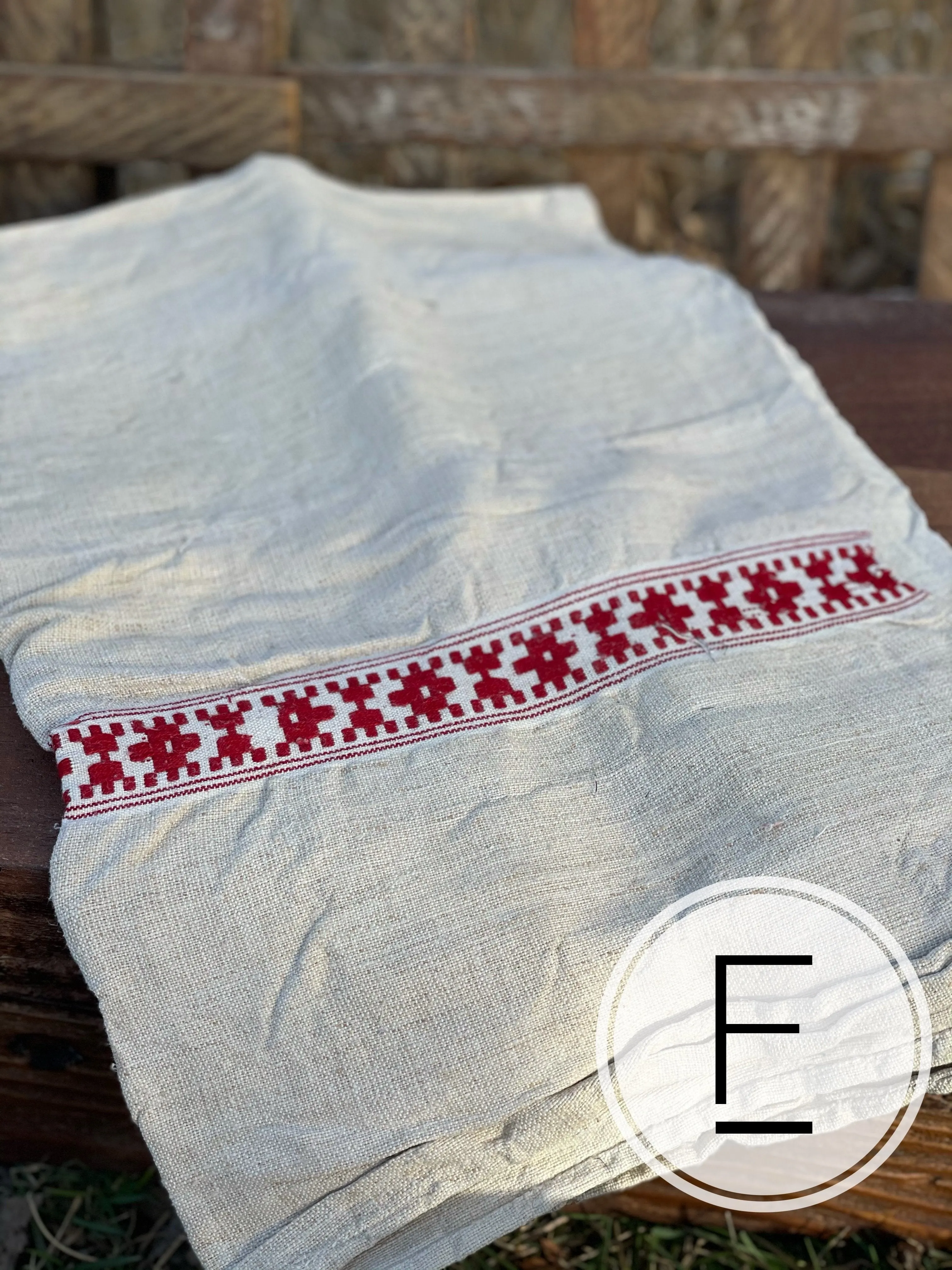 Antique European Grain Sack Towels