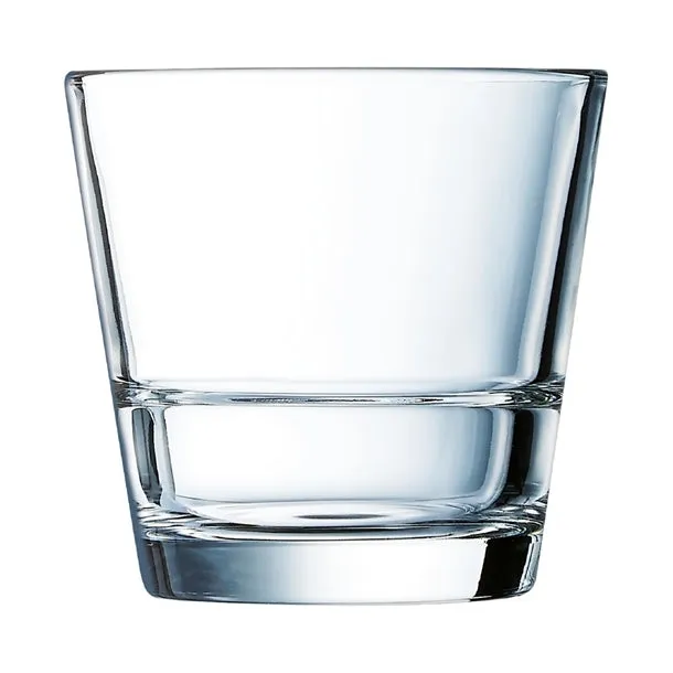 Arcoroc Stack Up Old Fashioned Glasses 210ml (Pack of 24) - HR912