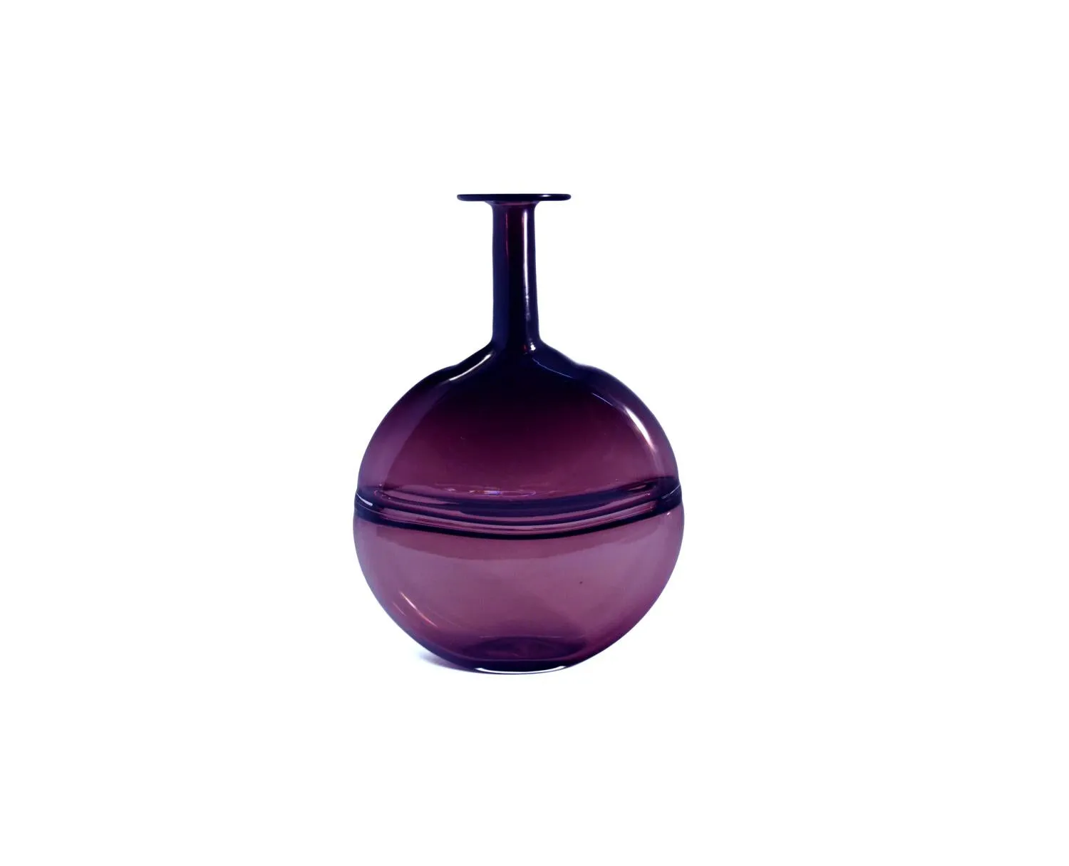 Aubergine Small Flat Reflection Bottle