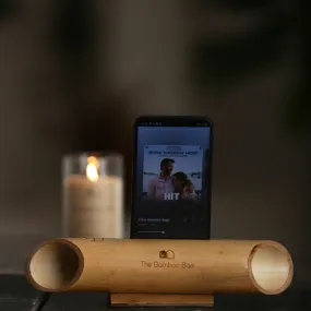 Bamboo Amplifier | Natural Acoustic Speaker | With Cotton Pouch