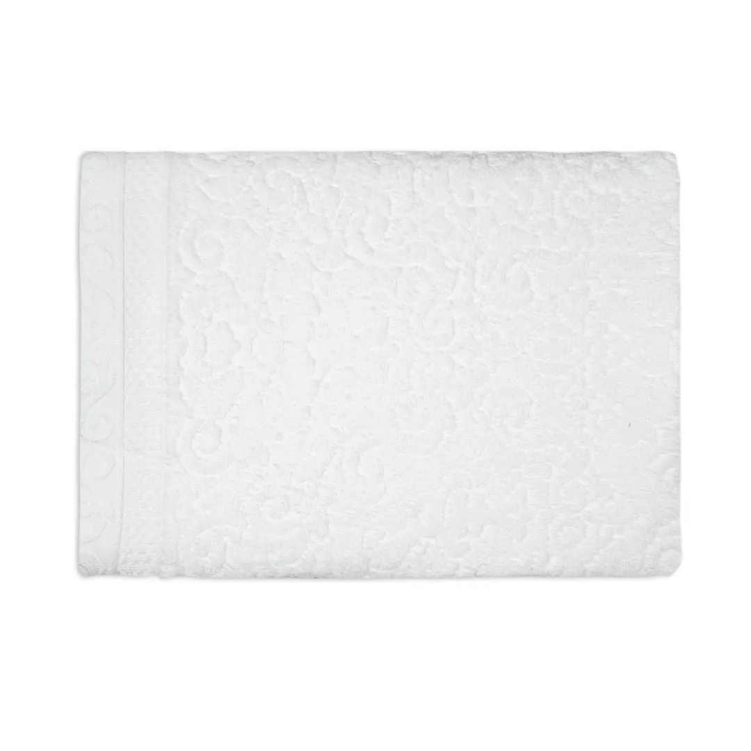 Bath Sheet: Zero Twist Trinidad - White