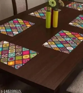 Beautiful 6 pes set table mat