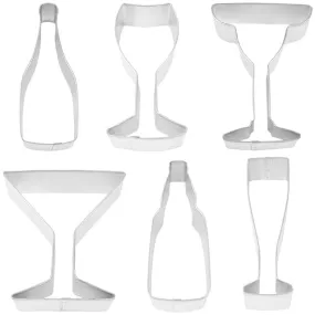 Beverage Cookie Cutter 6pc Set