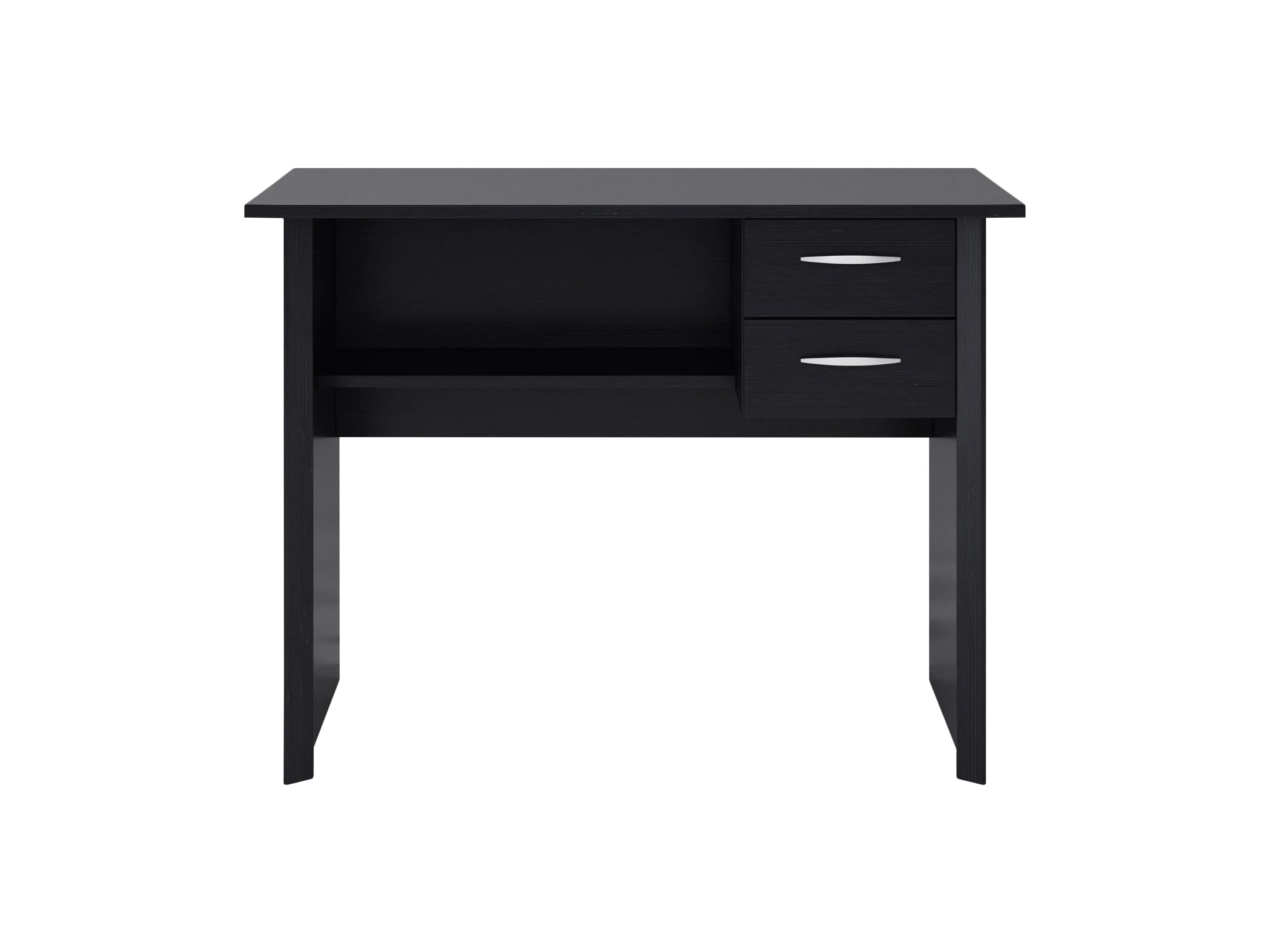 Black Desk with Drawers