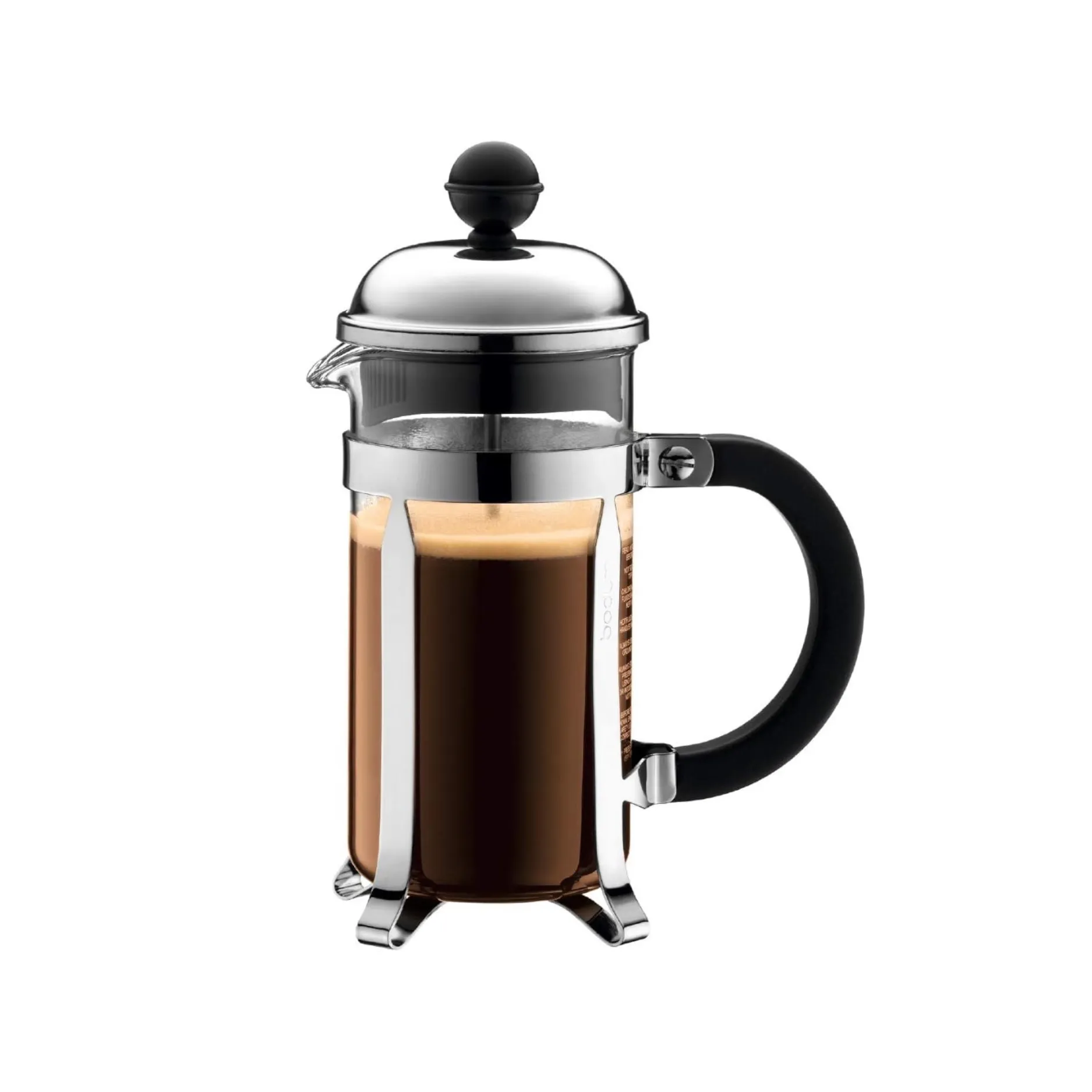 BODUM Chambord 3-Cup Stainless Steel French Press