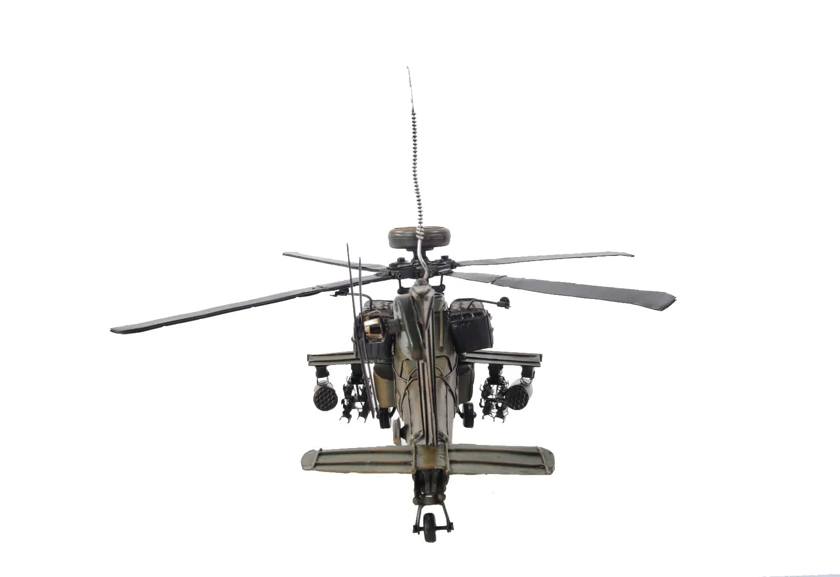 Boeing AH-64 Apache US Army’s Primary Attack helicopter Deck Top Metal Model