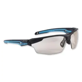 Bolle TRYON Safety Glasses, CSP Lens, Polycarbonate, Blue/Black, 40305