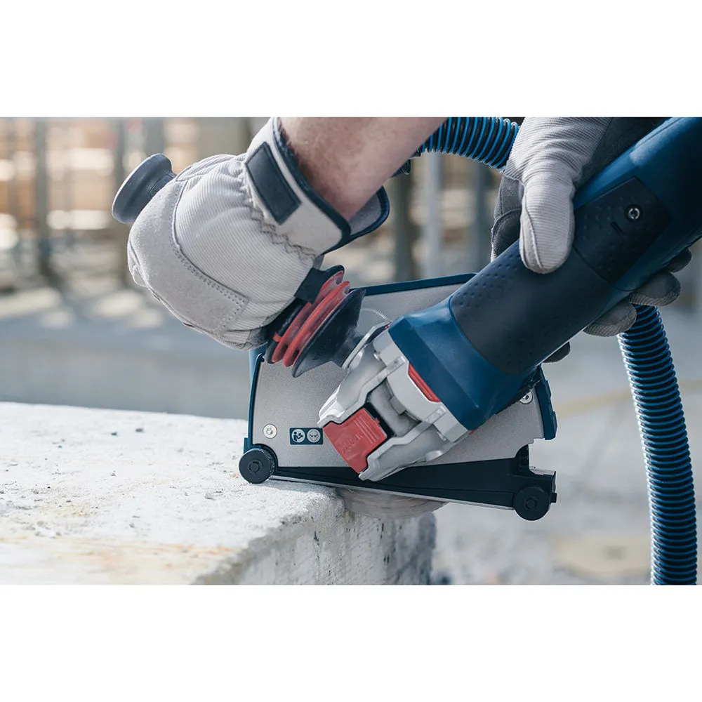 Bosch GWX10-45DE 4-1/2" 10A X-Lock Ergonomic Angle Grinder with No Lock-On Paddle Switch