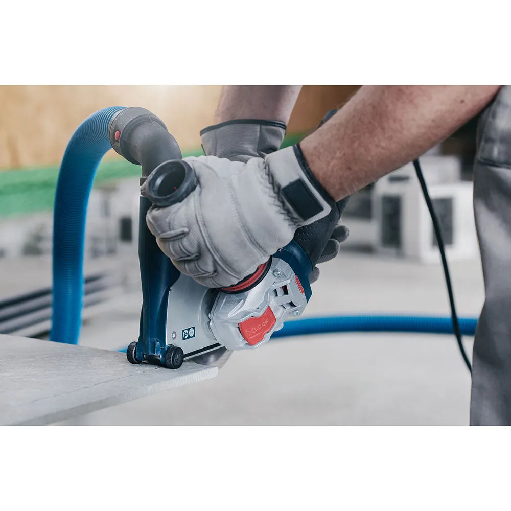 Bosch GWX10-45DE 4-1/2" 10A X-Lock Ergonomic Angle Grinder with No Lock-On Paddle Switch