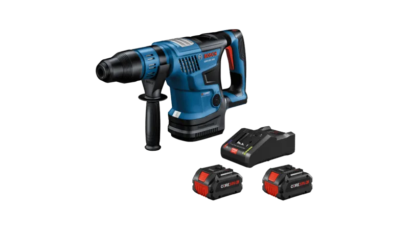 Bosch  PROFACTOR 18V Connected-Ready SDS-Max 1-9/16 In. Rotary Hammer Kit with (2) CORE 18V 8Ah High Power Batteries