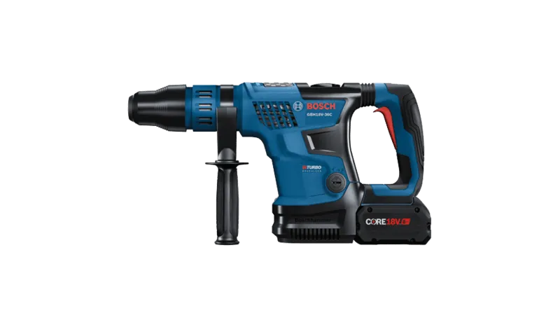 Bosch  PROFACTOR 18V Connected-Ready SDS-Max 1-9/16 In. Rotary Hammer Kit with (2) CORE 18V 8Ah High Power Batteries