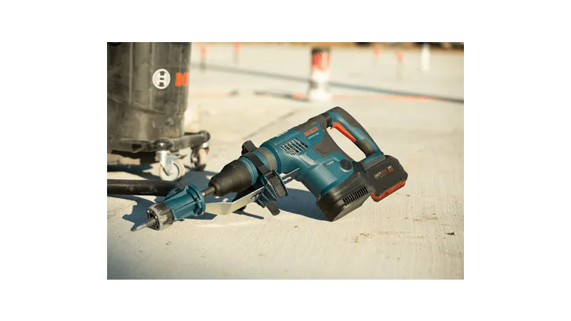 Bosch  PROFACTOR 18V Connected-Ready SDS-Max 1-9/16 In. Rotary Hammer Kit with (2) CORE 18V 8Ah High Power Batteries