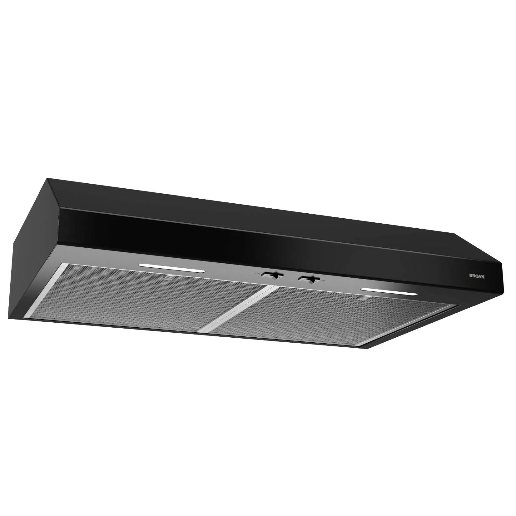 Broan Nutone BCSEK130BL 30" Convertible Under-Cabinet Range Hood, 250 CFM, Black