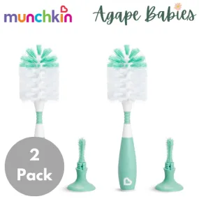 [Bundle Of 2] Munchkin Bristle Bottle Brush (Sage)