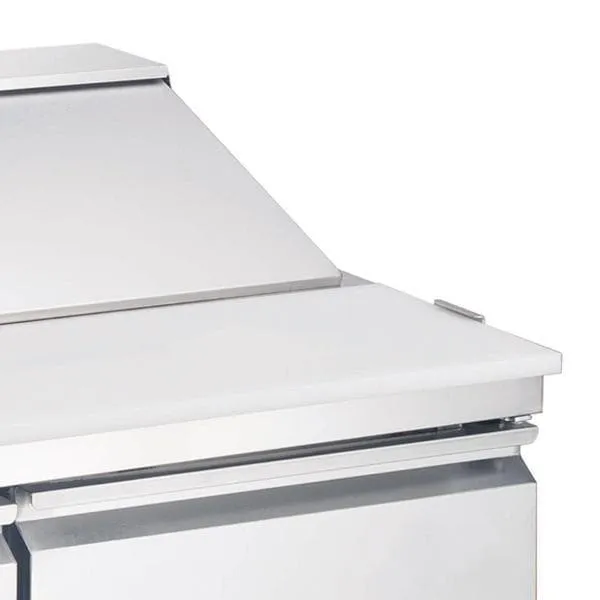 Canco SP60-16 Double Door 60" Refrigerated Sandwich Prep Table