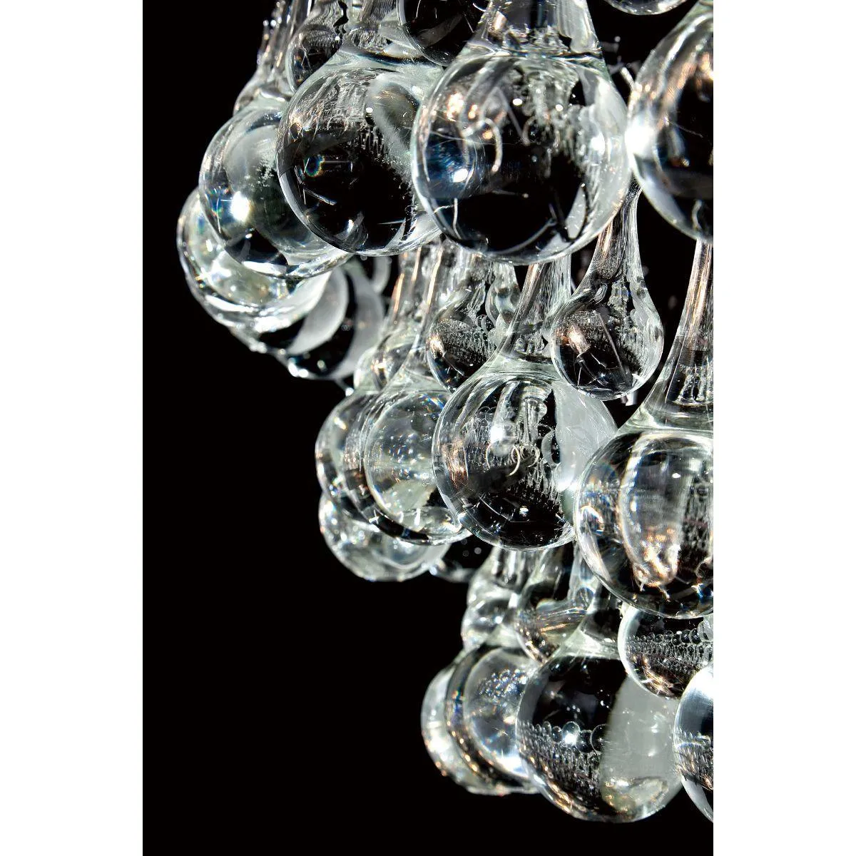 Canto 25 in. 8 Lights Chandelier Bronze finish