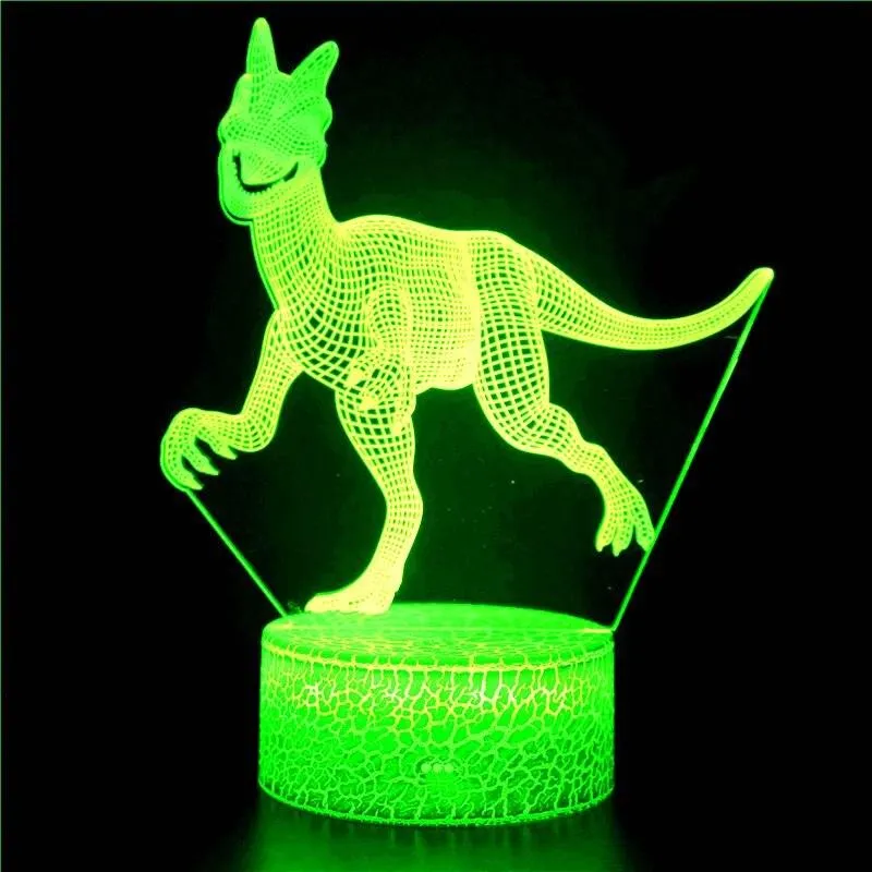 Christmas Gift Dinosaur Series 3D LED Night Light