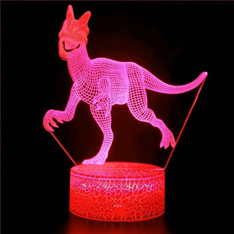 Christmas Gift Dinosaur Series 3D LED Night Light