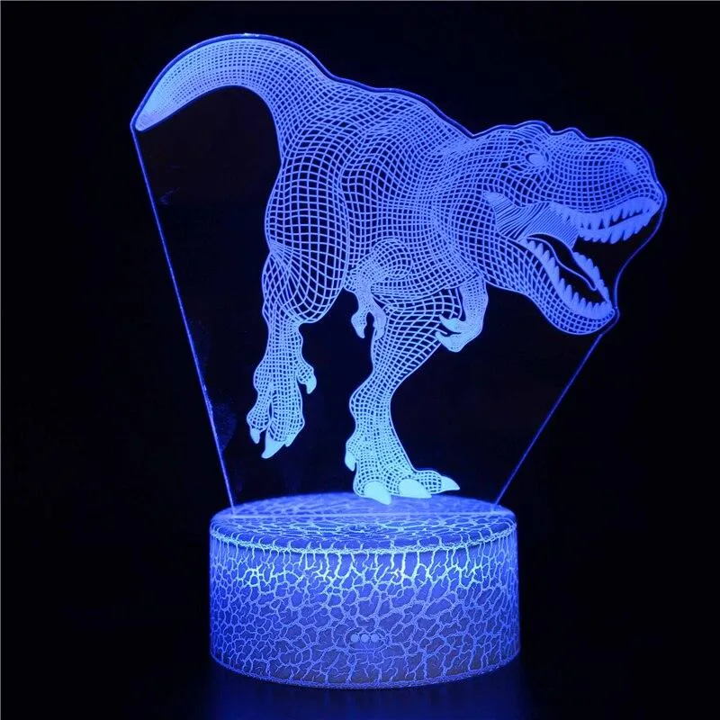 Christmas Gift Dinosaur Series 3D LED Night Light