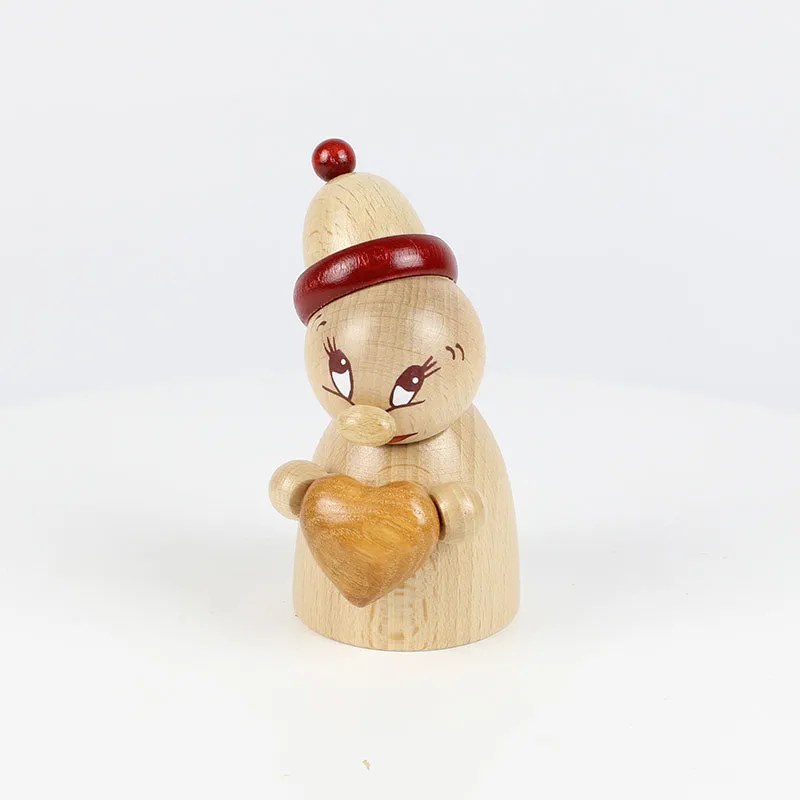 Clumsy Mini Valentine wooden natural