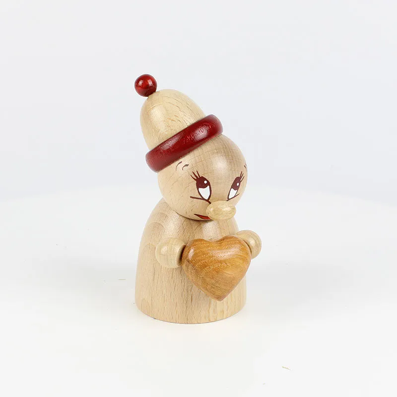 Clumsy Mini Valentine wooden natural