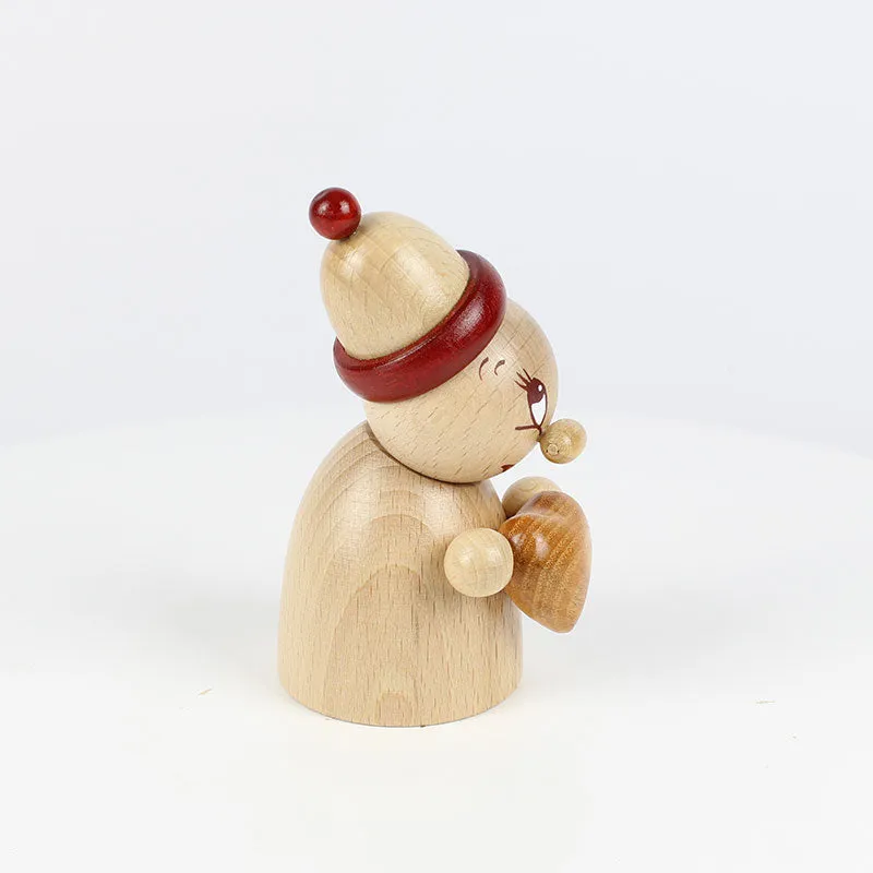 Clumsy Mini Valentine wooden natural