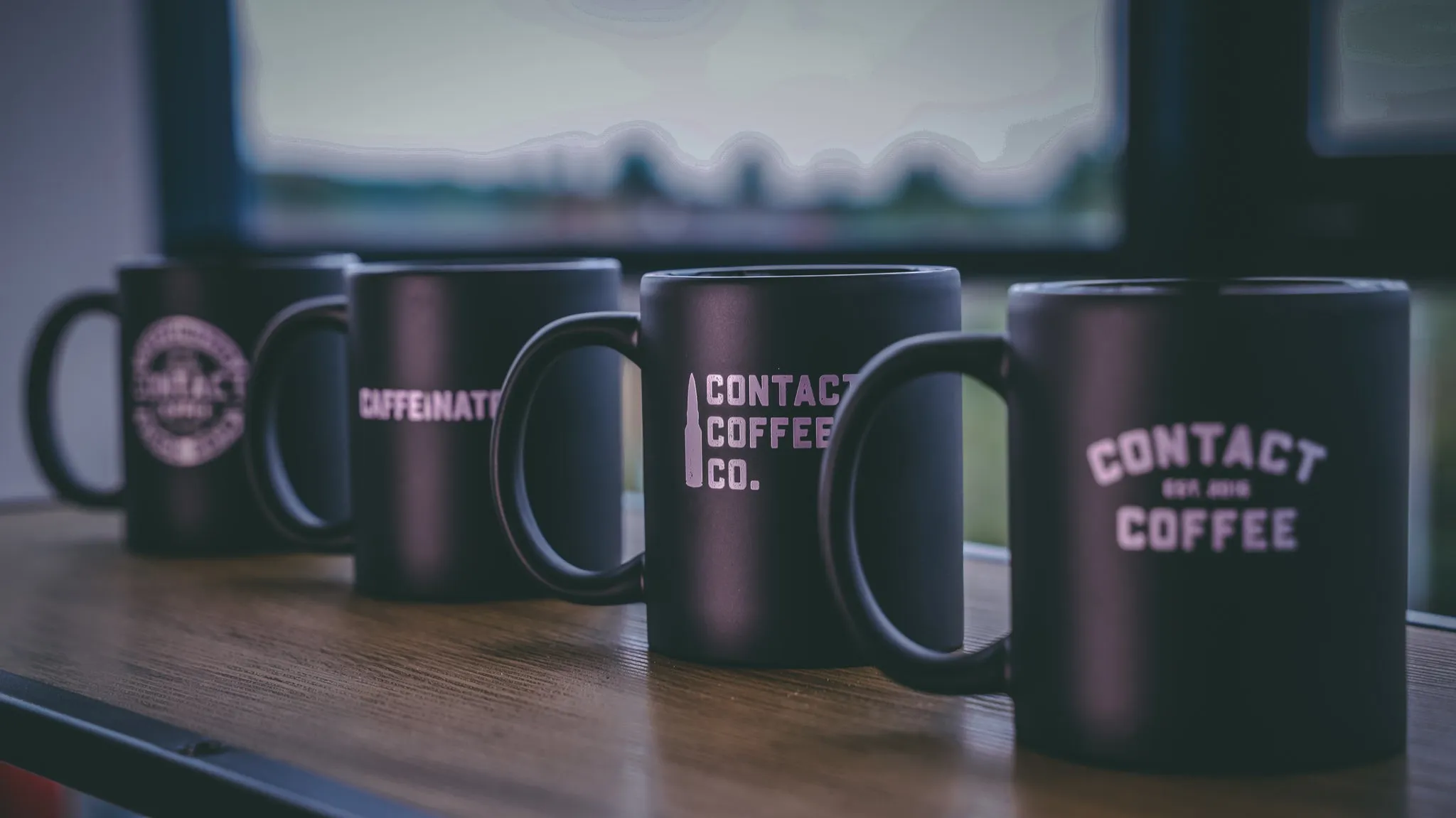 Contact Coffee Co Mug - Alpha