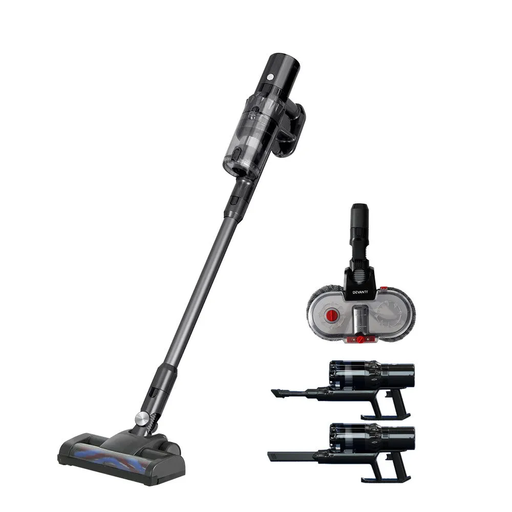 Cordless Lightweight Vacuum Cleaner with Electric Mop – Devanti