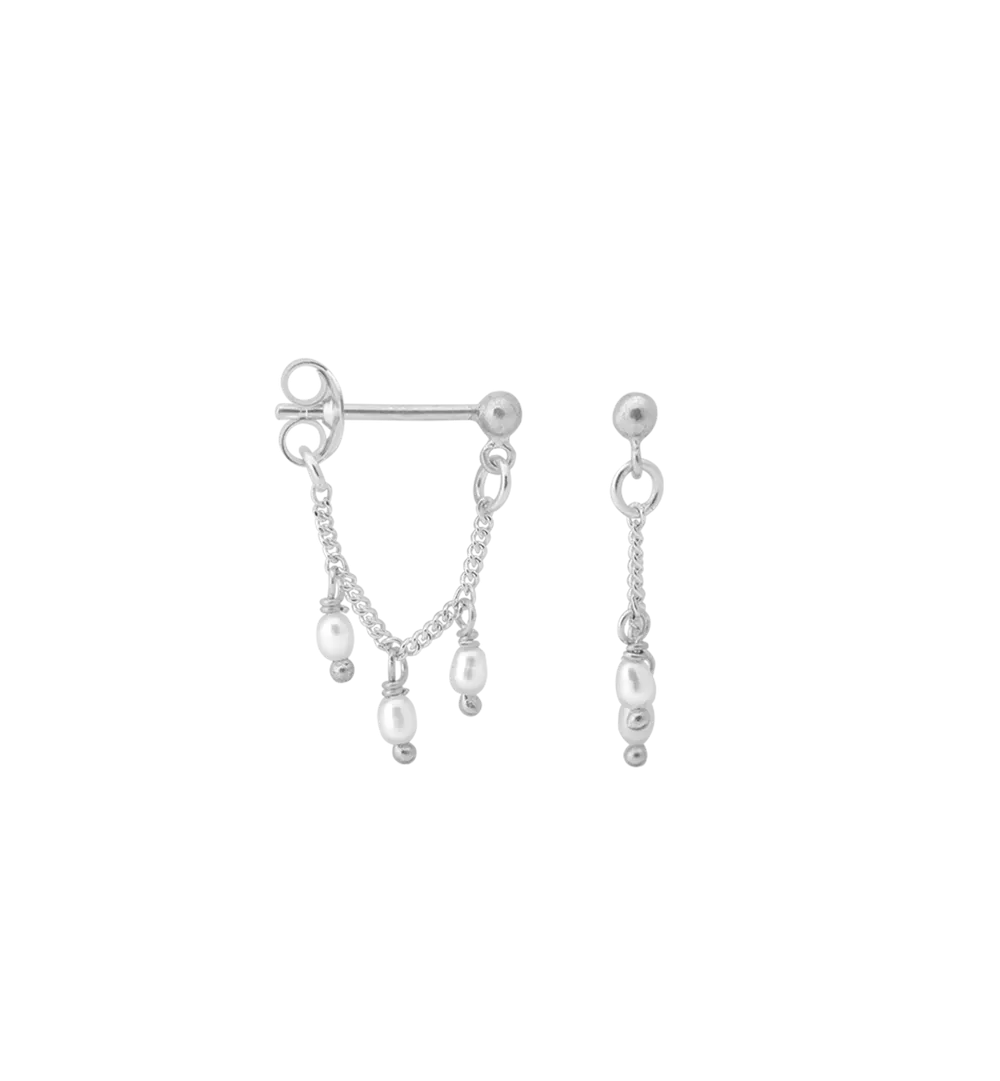 Cosmic Dust Chain Earring