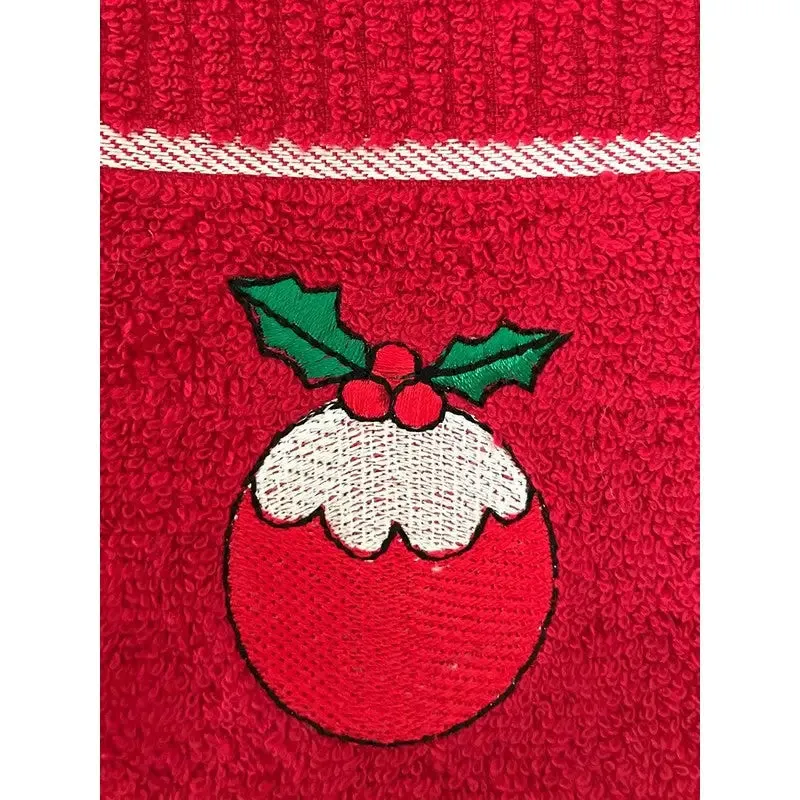 Country Club Christmas Tea Towels - 40cm x 70cm - Assorted Designs