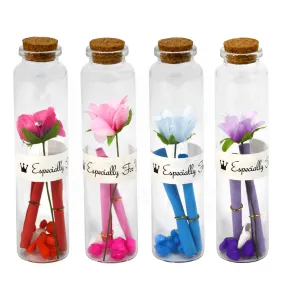 Creative Gift Mini Glass Wishing Bottles 1pcs