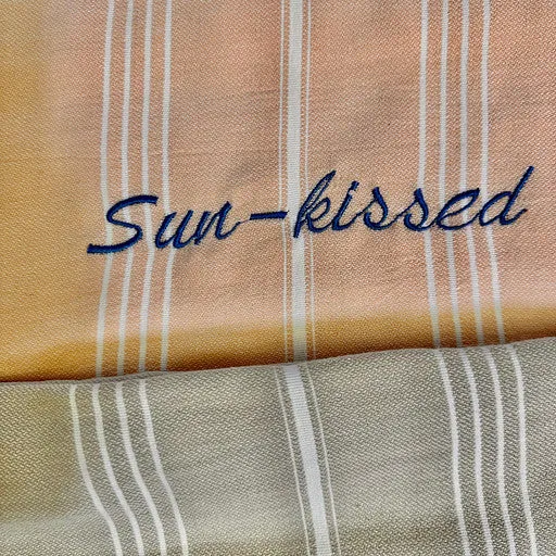 Custom Embroidery-Turkish Towels