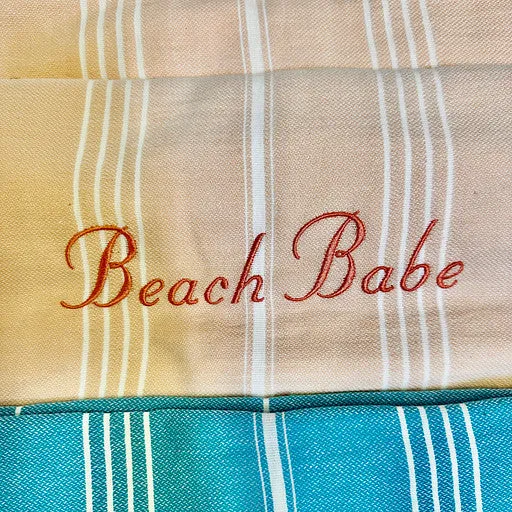 Custom Embroidery-Turkish Towels