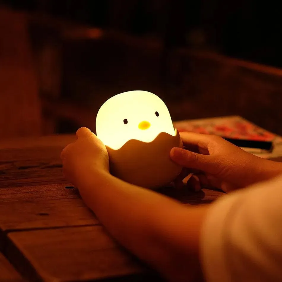 Cute Eggshell Dimmable Lamp