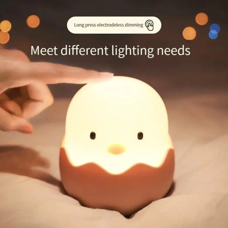 Cute Eggshell Dimmable Lamp