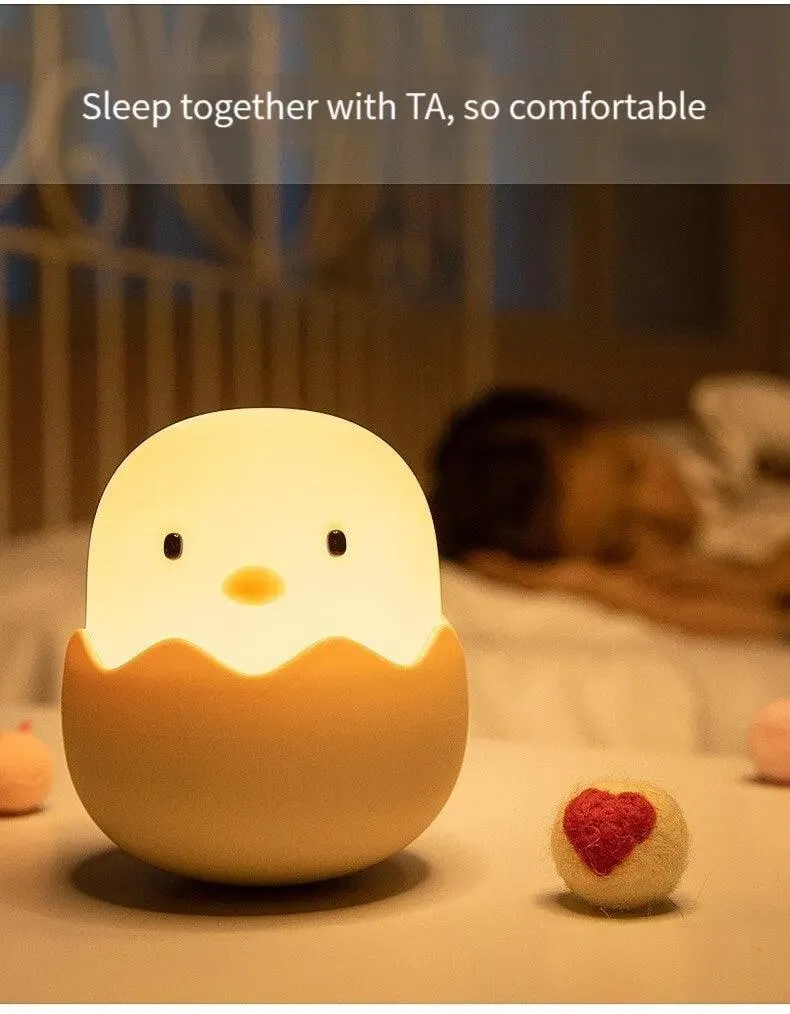 Cute Eggshell Dimmable Lamp