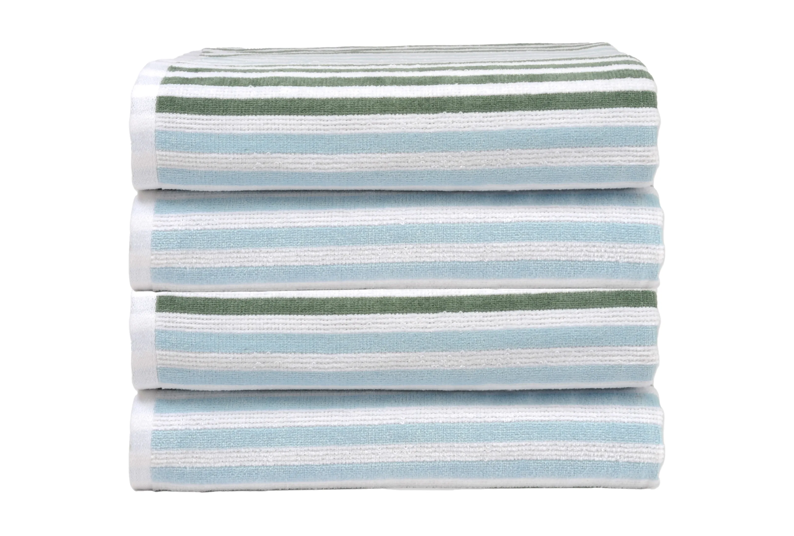 Dan River 2-4 Pack Cabana Stripe Beach Towel Set