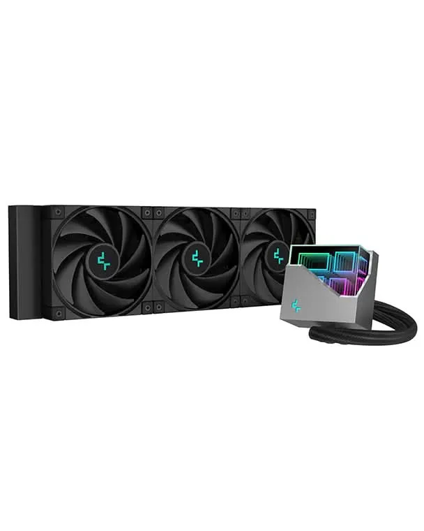 DEEPCOOL INFINITY LT720 360MM AIO LIQUID COOLER BLACK