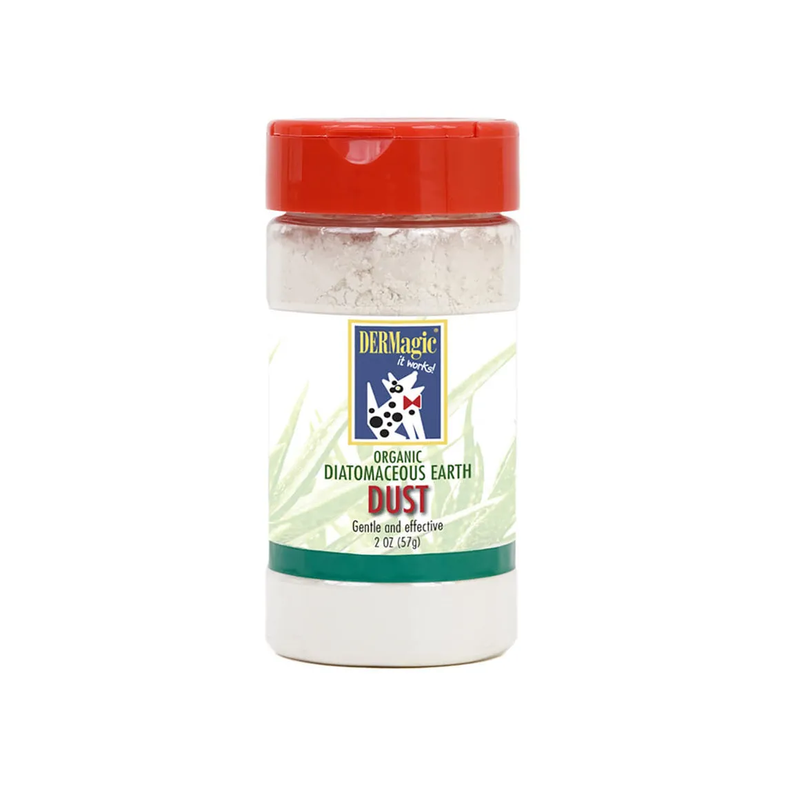 DERMagic Organic Diatomaceous Earth Dust Flea Control for Dogs & Cats