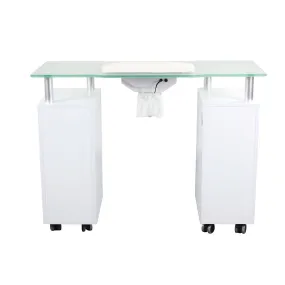 Dermalogic Glasglow Manicure Table with Fan